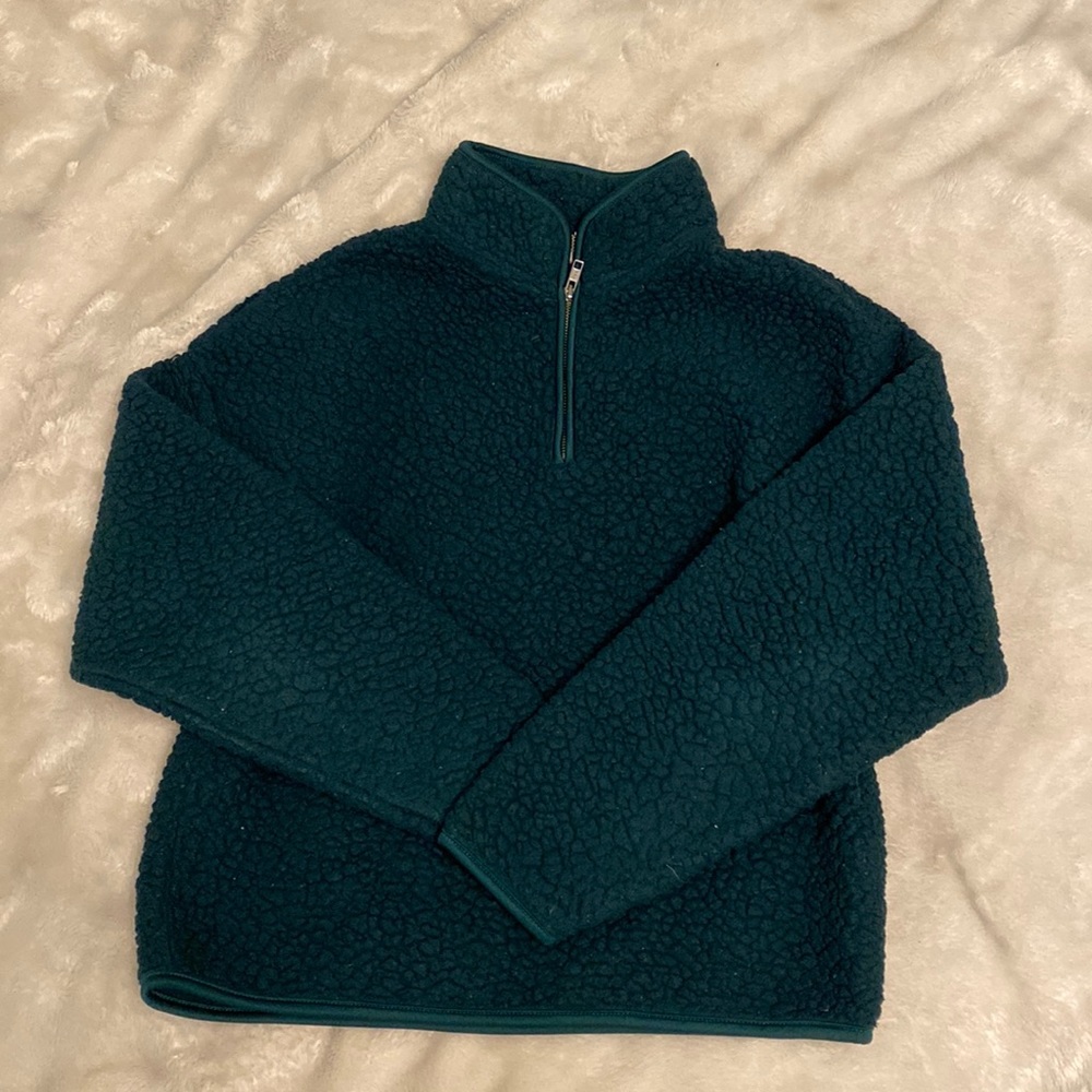 Hunter Green Sherpa